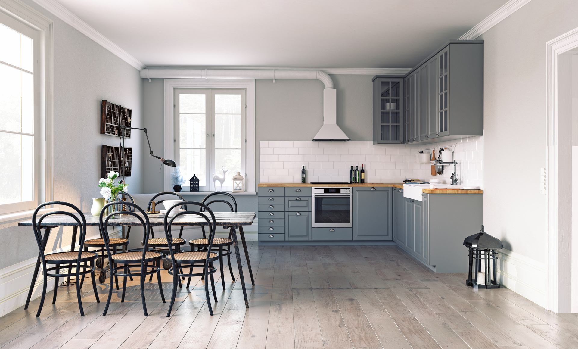 Design Kitchen Interior.